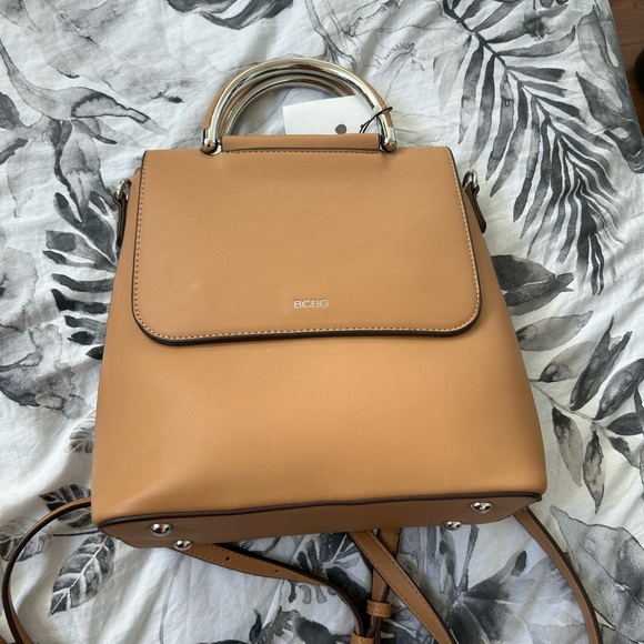 BCBG Elliot convertible faux leather backpack - Picture 2 of 5